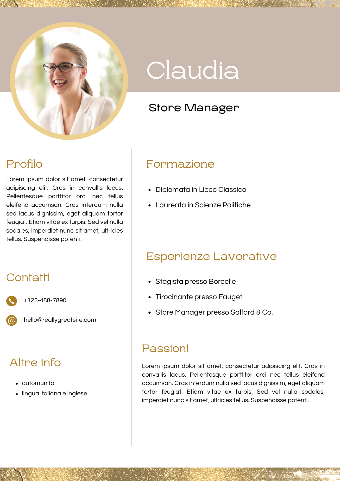 CV Pro Template 1